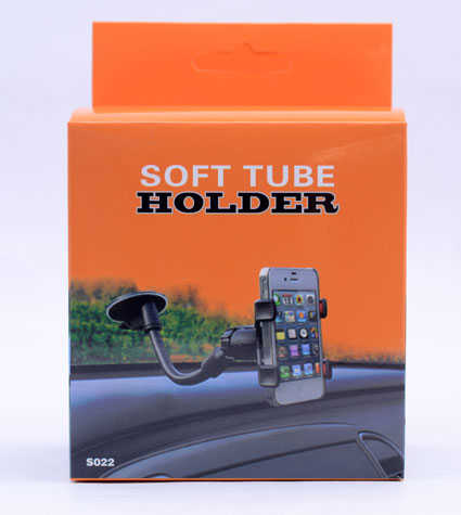 Zore Soft Tube Holder Car Phone Holder Colorless