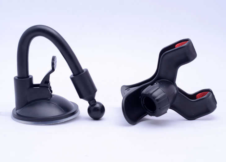 Zore Soft Tube Holder Car Phone Holder Colorless