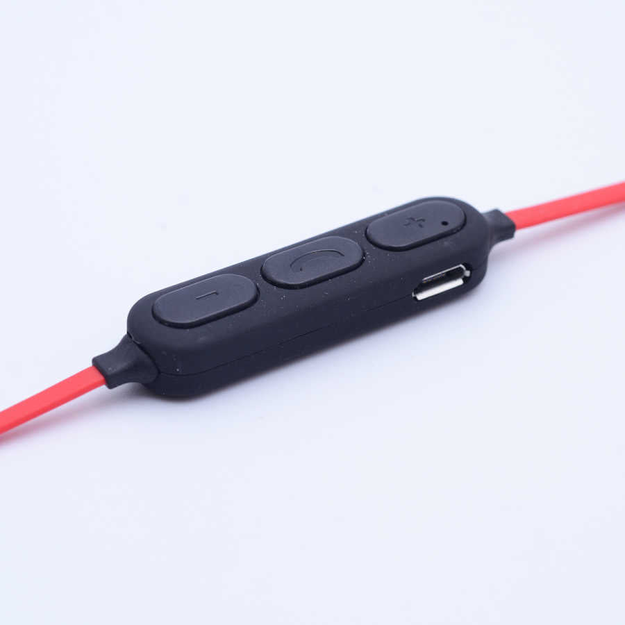 Sport Wireless OTE90 Bluetooth Headphones Magnetic Red