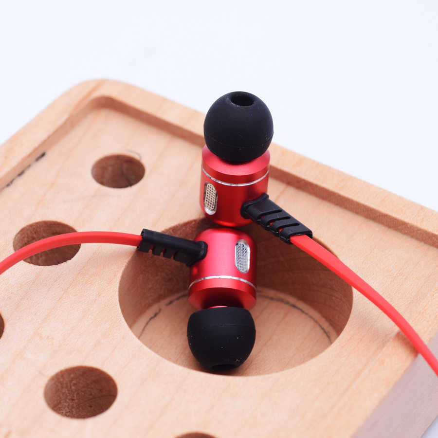 Sport Wireless OTE90 Bluetooth Headphones Magnetic Red