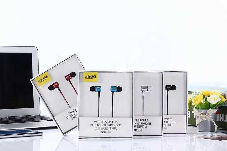 Sport Wireless OTE90 Bluetooth Headphones Magnetic Blue
