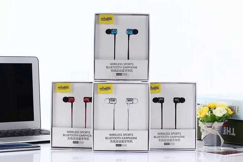 Sport Wireless OTE90 Bluetooth Headphones Magnetic Gray