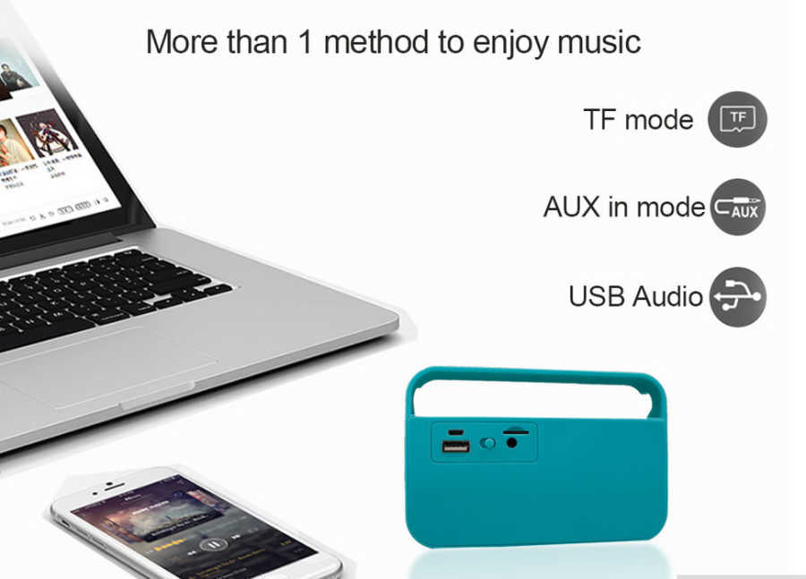 T4 Bluetooth Speaker Black
