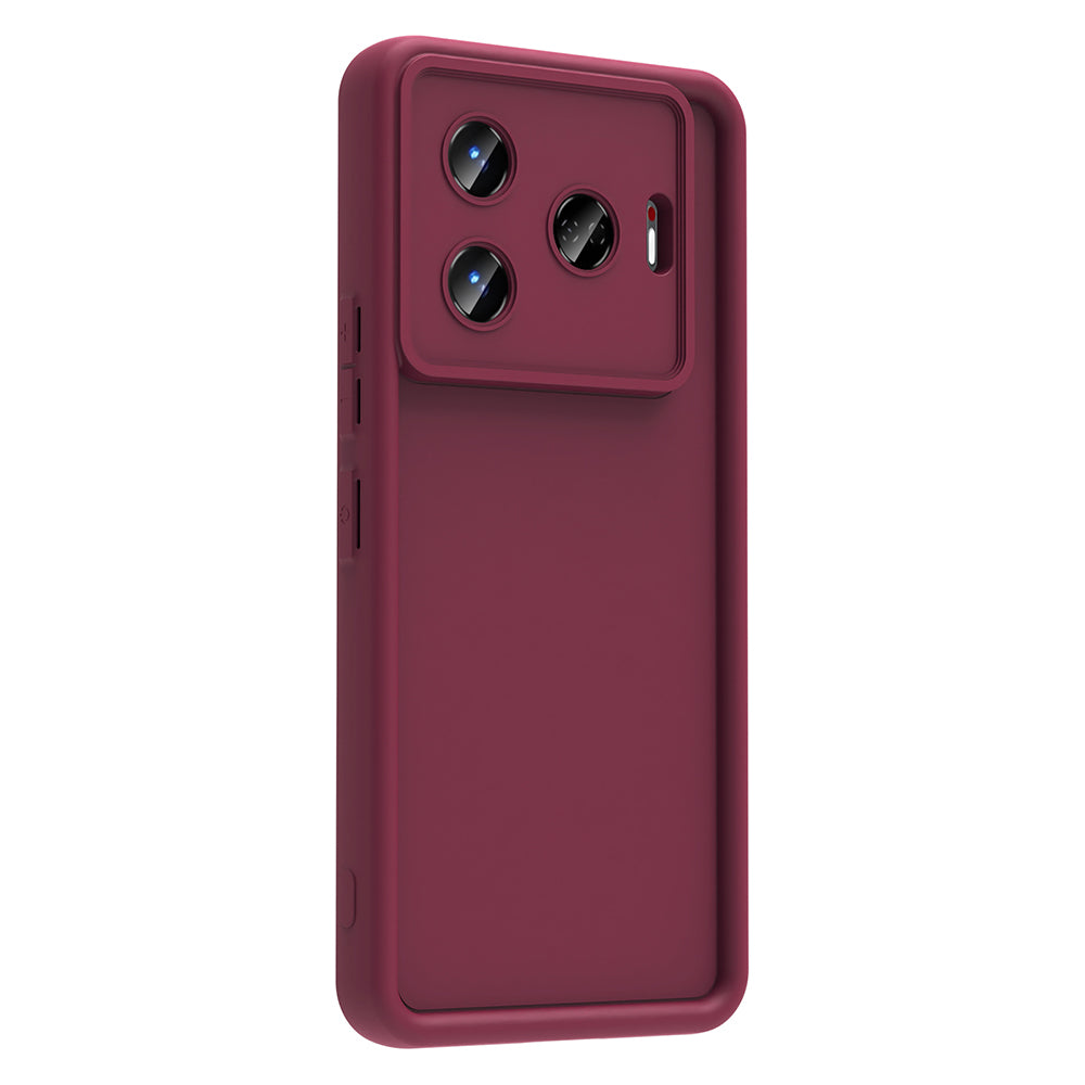 Tecno Camon 30 Pro 5G Case Camera Protection Zore Pineapple Cover Plum