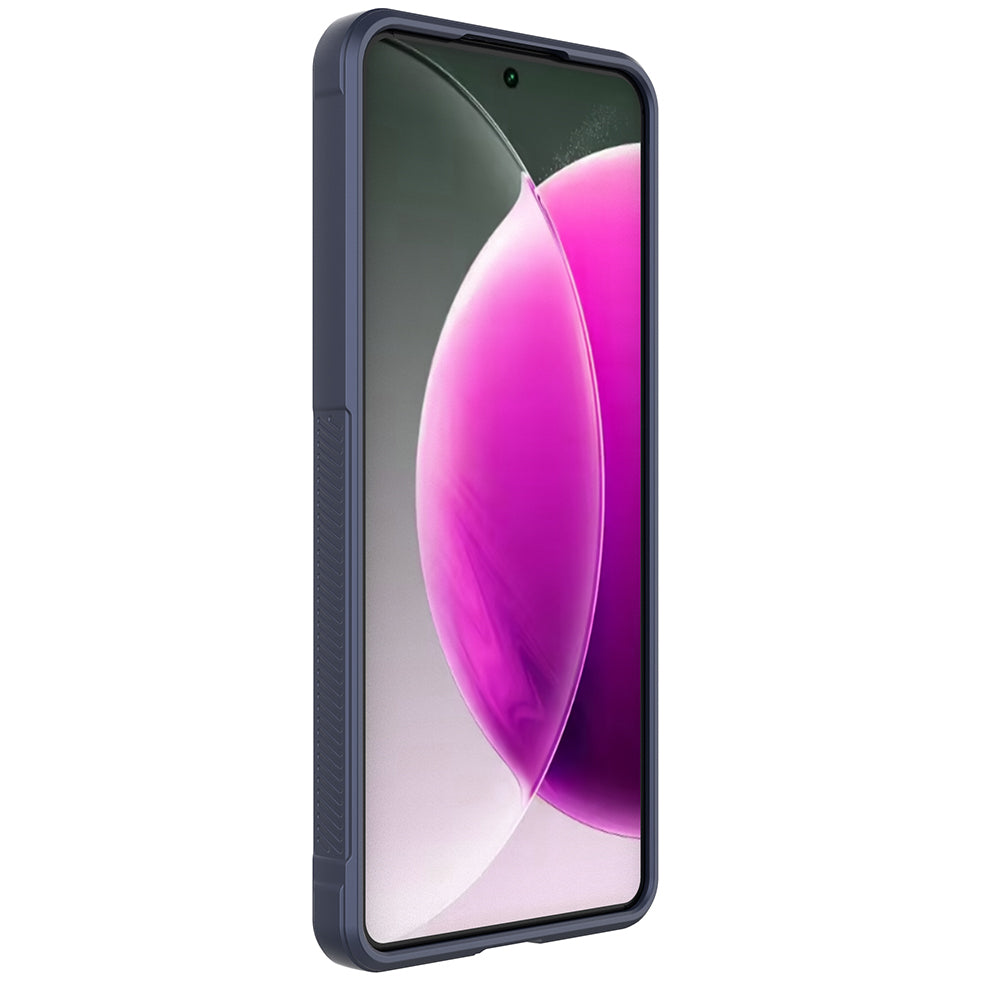 Tecno Spark 20 Pro 4G Case Flexible TPU Hollow Back Surface Design Zore Ethnic Silicone Cover Navy Blue