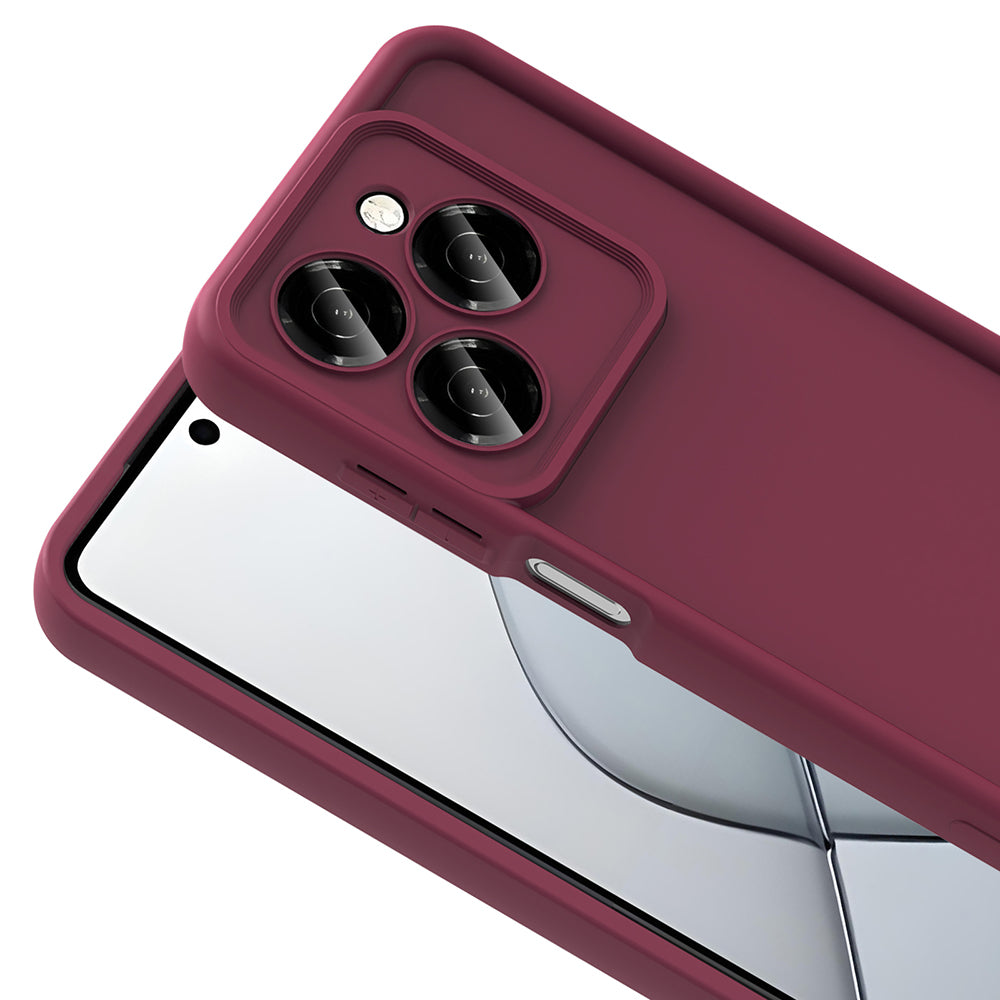 Tecno Spark 20 Pro 5G Case Camera Protection Zore Pineapple Cover Pink