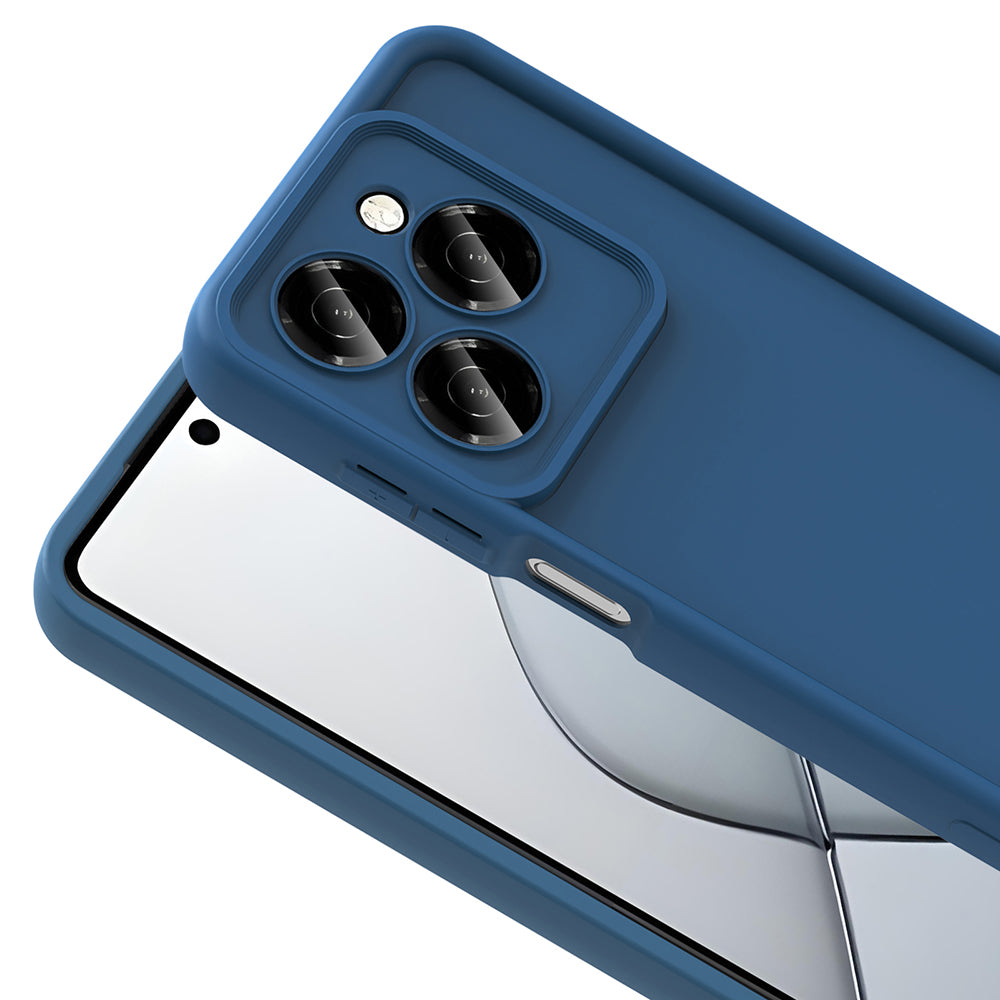 Tecno Spark 20 Pro 5G Case Camera Protection Zore Pineapple Cover Plum
