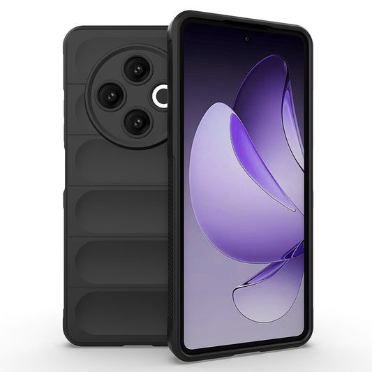 Tecno Spark 30 4G Kılıf Esnek TPU Oyuklu Arka Yüzey Tasarımlı Zore Etnik Silikon Kapak