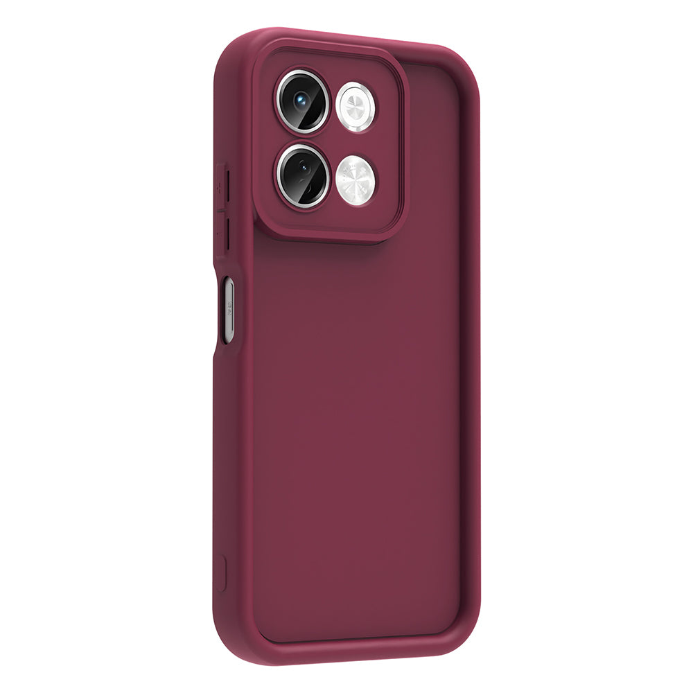 Tecno Spark 30 Case Camera Protection Zore Pineapple Cover Plum