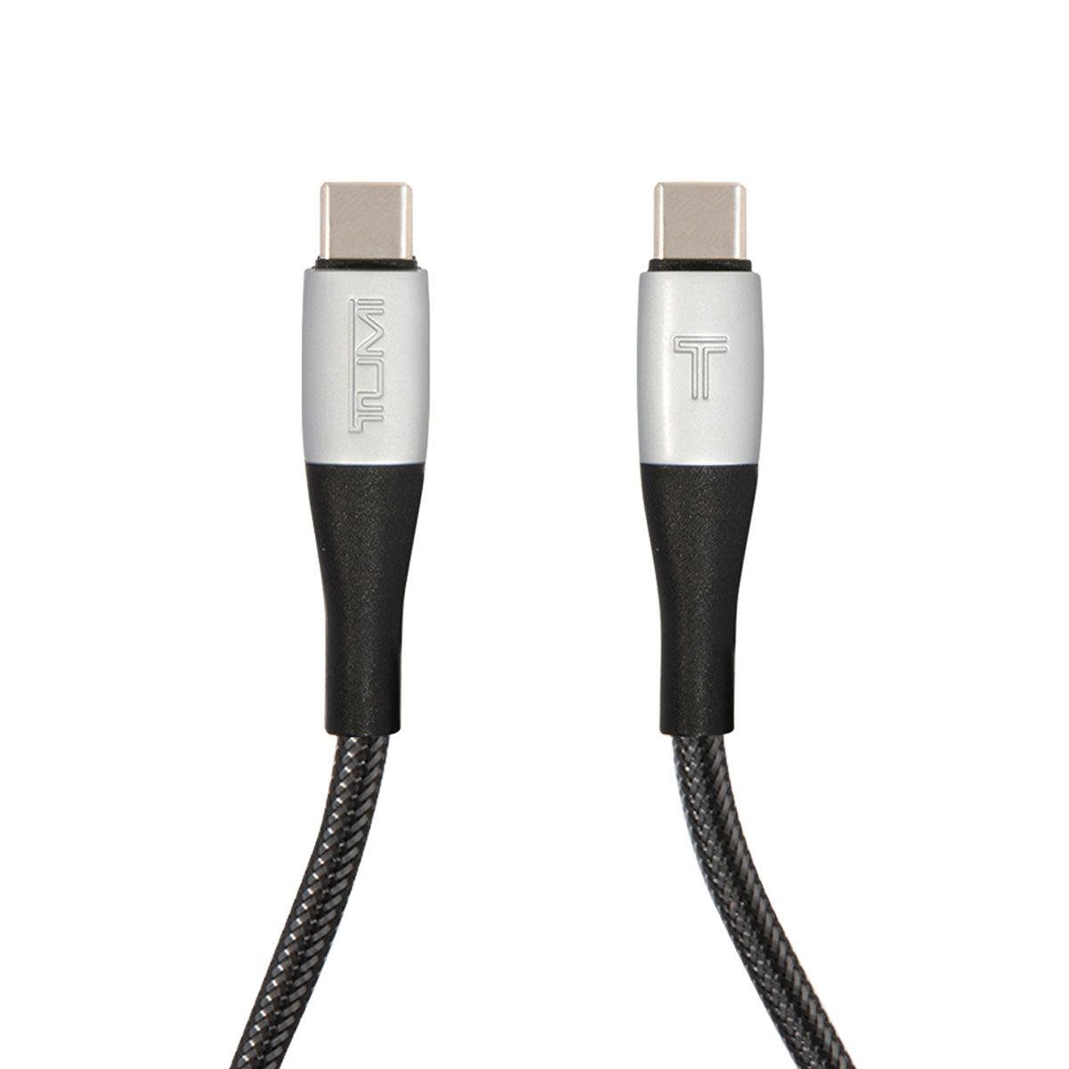 TUMI Fast Charging Nylon Braid Design Type-C to Type-C PD Cable 1.5M Black