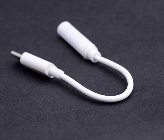 Type-C Headphone Converter 25cm White