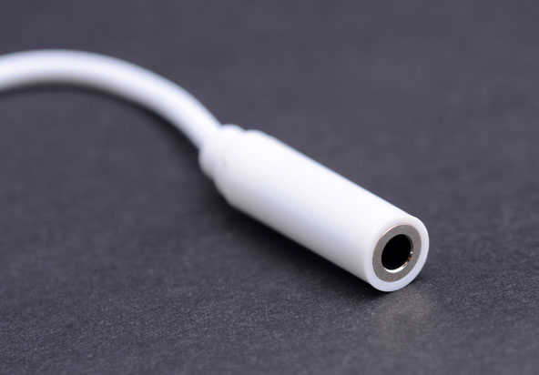 Type-C Headphone Converter 25cm White