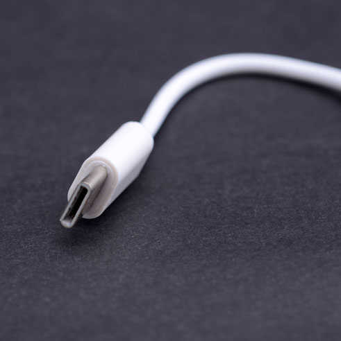 Type-C Headphone Converter 25cm White