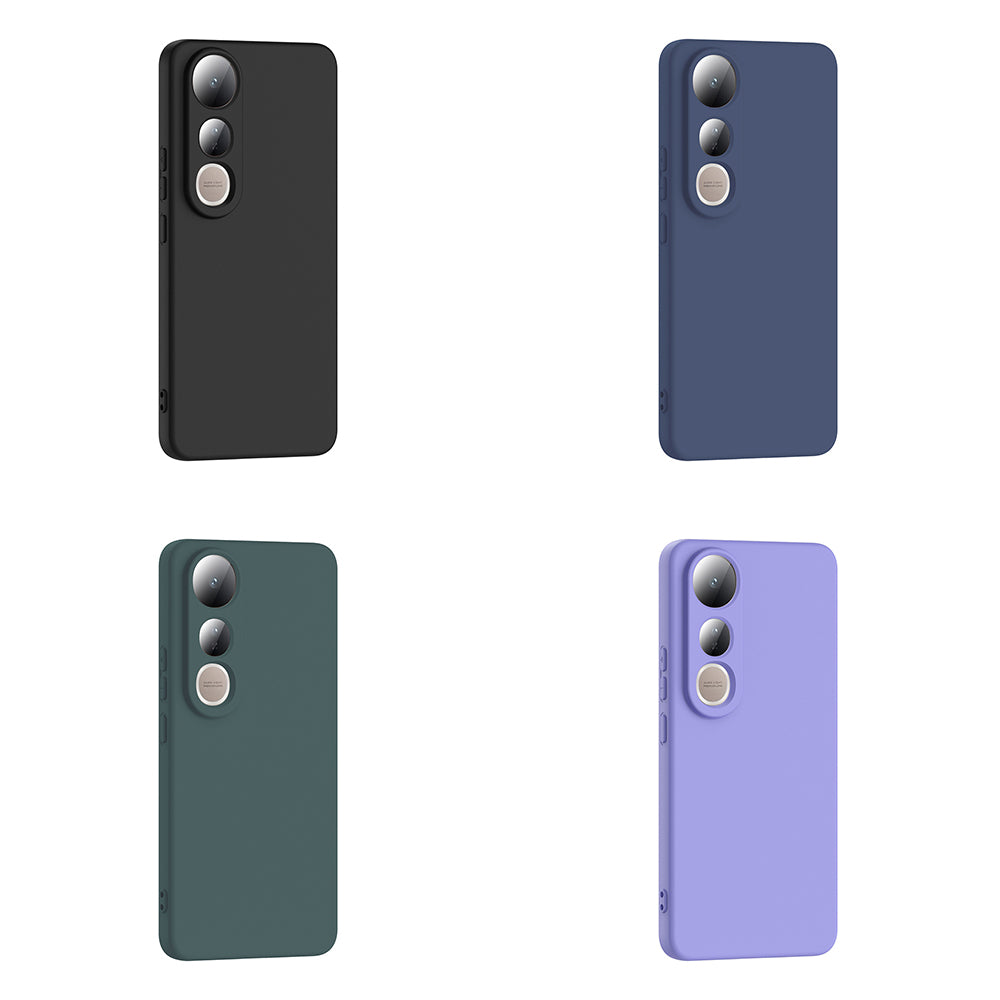 Vivo V50 Lite 4G Case Zore Mara Launch Cover Navy Blue