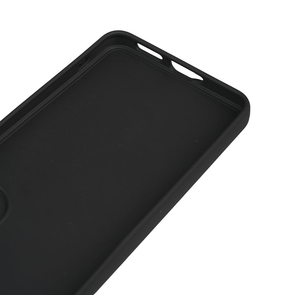 Vivo V50 Lite 5G Case Zore Piping Silicone Black