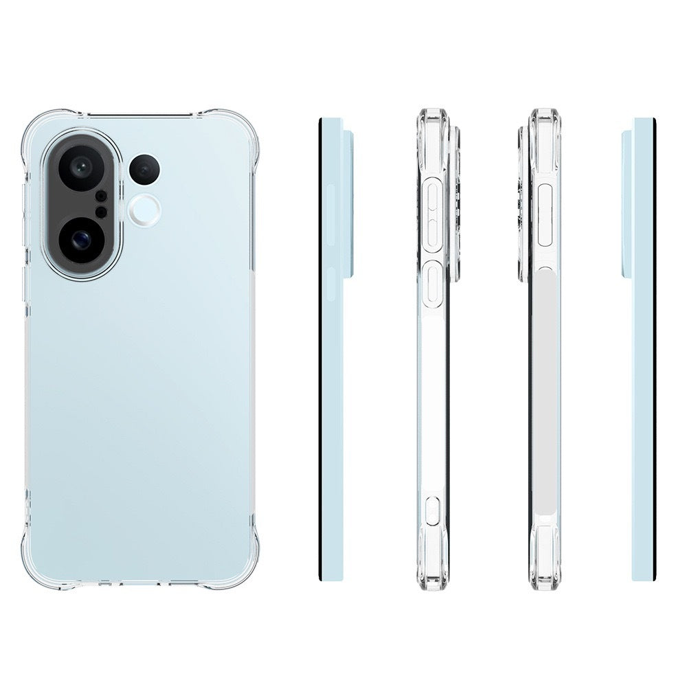 Vivo X200 FE Zore 2mm Anti Shock Silicone Transparent
