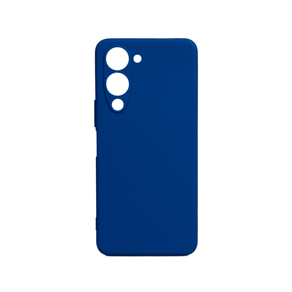 Vivo Y04 Case Zore Biye Silicone Blue