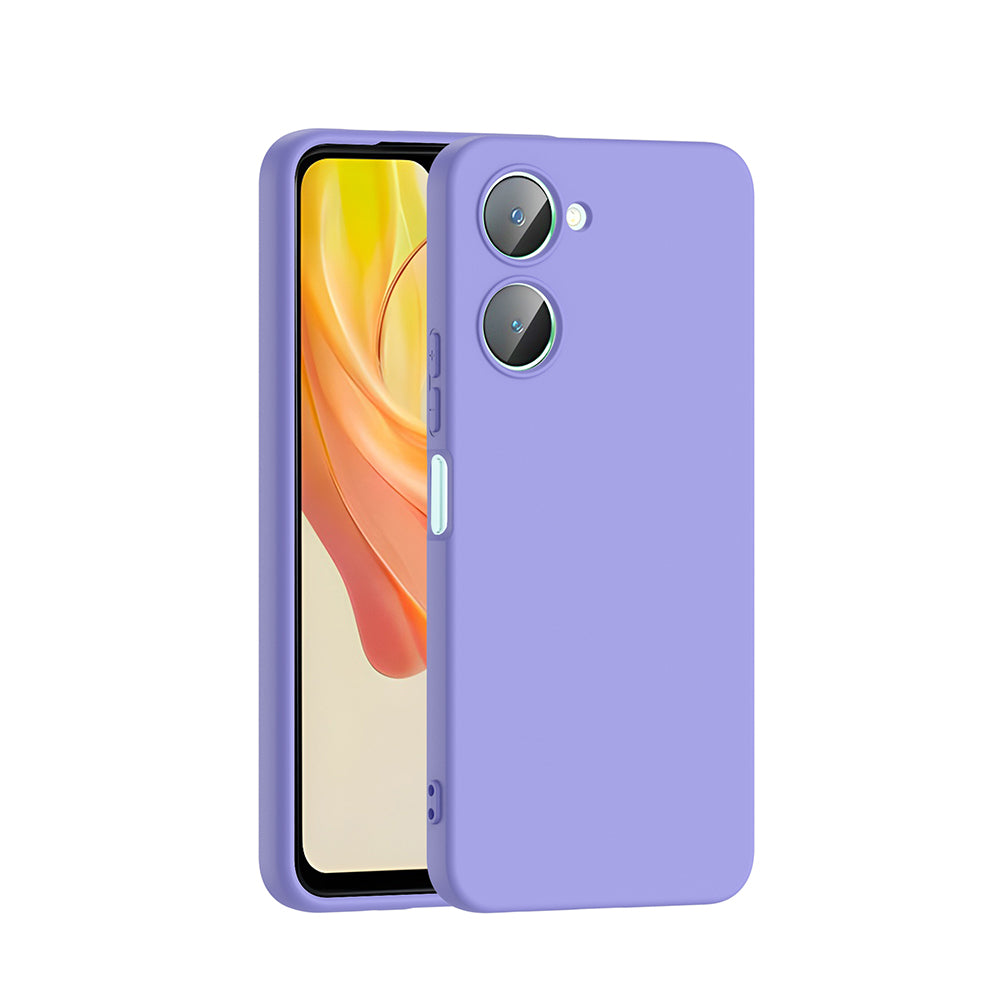 Vivo Y18 Case Zore Mara Launch Cover Lilac