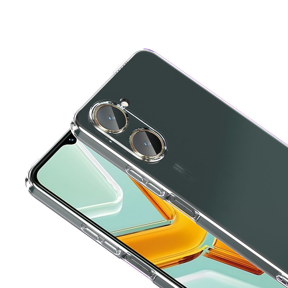 Vivo Y18 Case Zore Super Silicone Cover Transparent