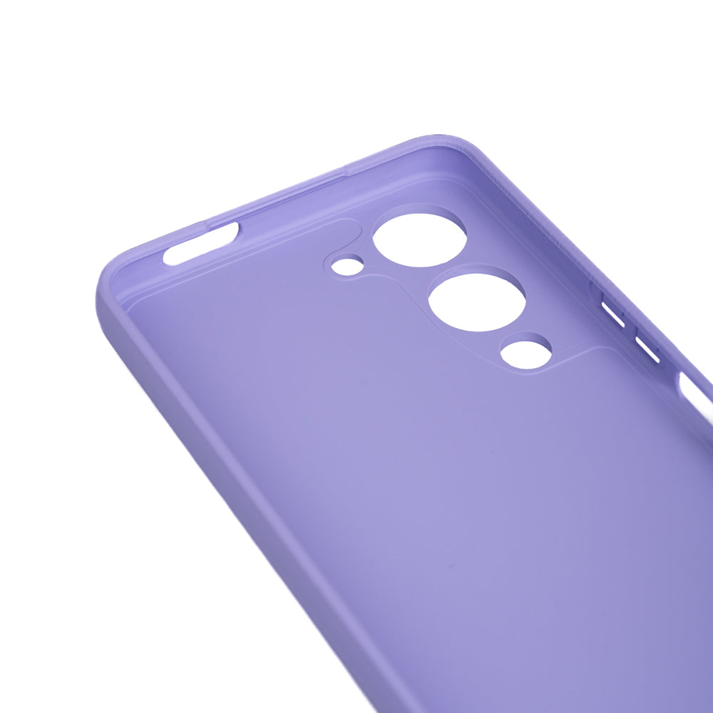 Vivo Y19 Case Zore Bias Silicone Lilac