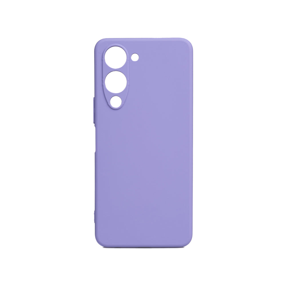 Vivo Y19 Case Zore Bias Silicone Lilac