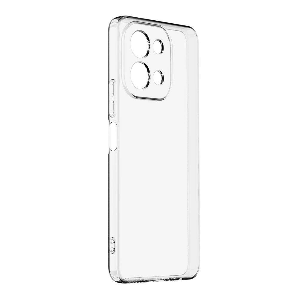 Vivo Y28 Case Zore Super Silicone Cover Transparent