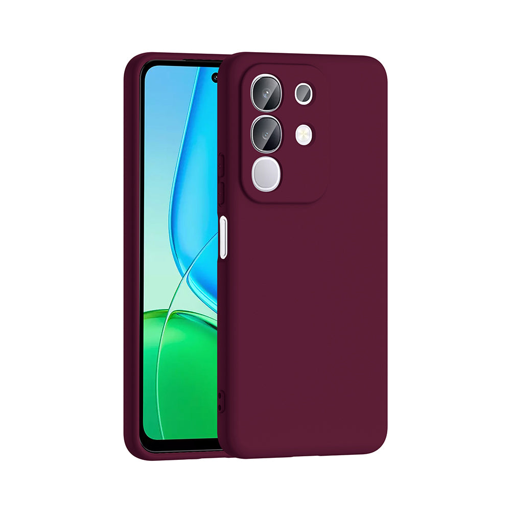 Vivo Y29 4G Case Zore Mara Launch Cover Dark Purple