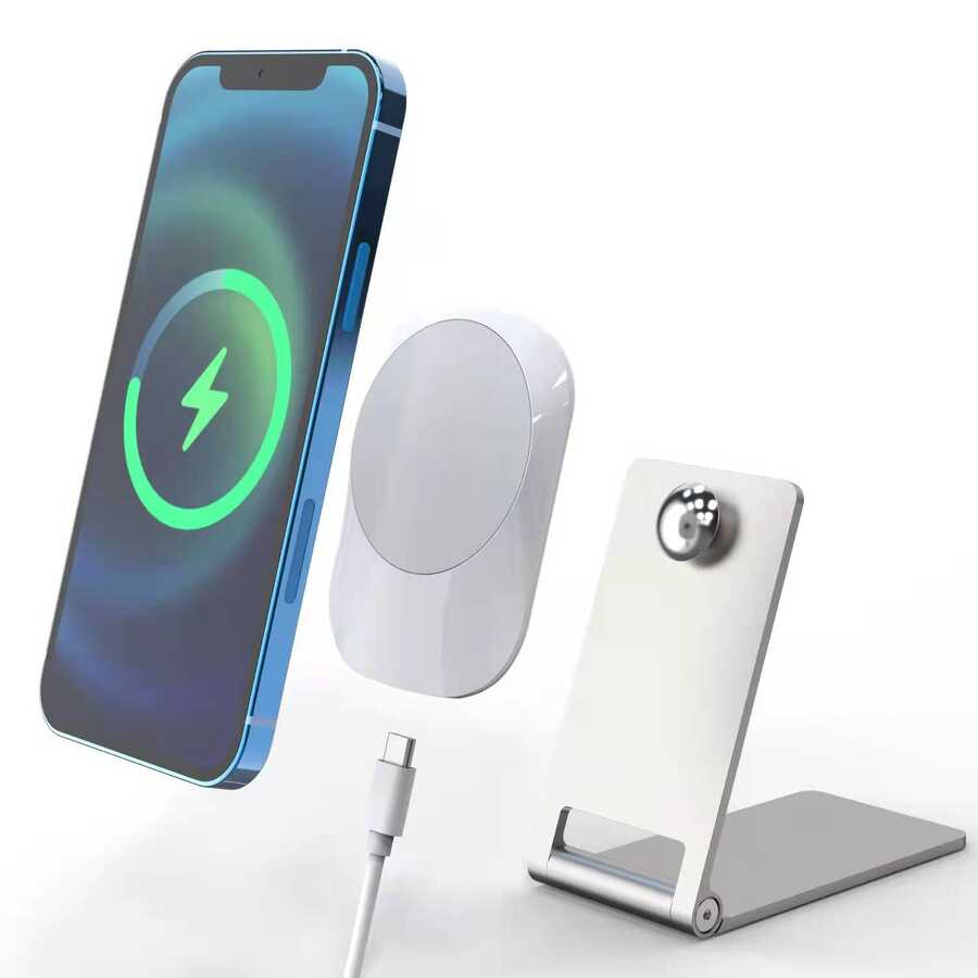 Vokamo WRL-01 Magnetic Wireless Charger Car Phone Holder Black