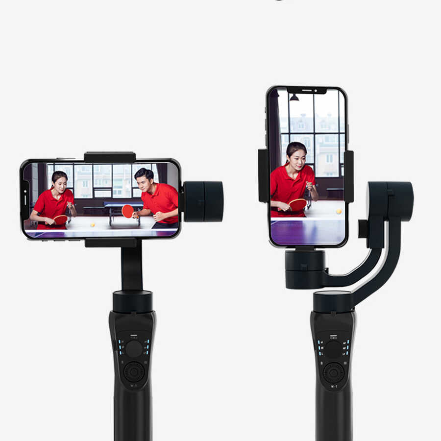 Wiwu 3-Axis S5B Gimbal Stabilizer Black