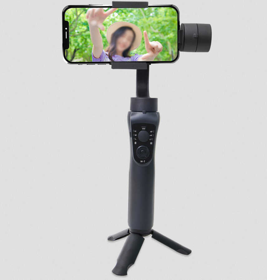 Wiwu 3-Axis S5B Gimbal Stabilizer Black