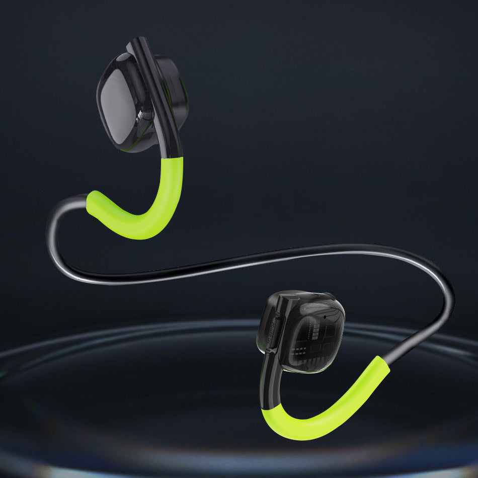 Wiwu Air Wireless Marathon Pro Waterproof Sports Bluetooth Headphones Black