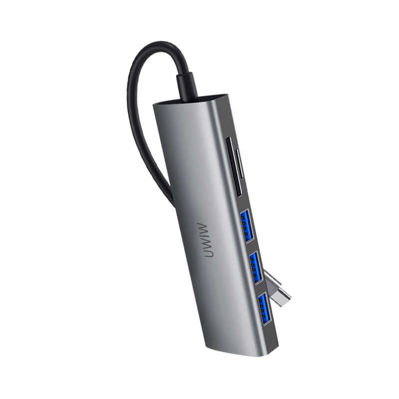 Wiwu Alpha 532ST Type-C Hub Gray