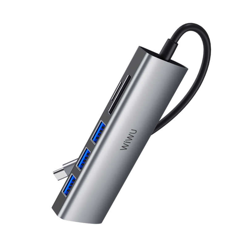 Wiwu Alpha 532ST Type-C Hub Gray