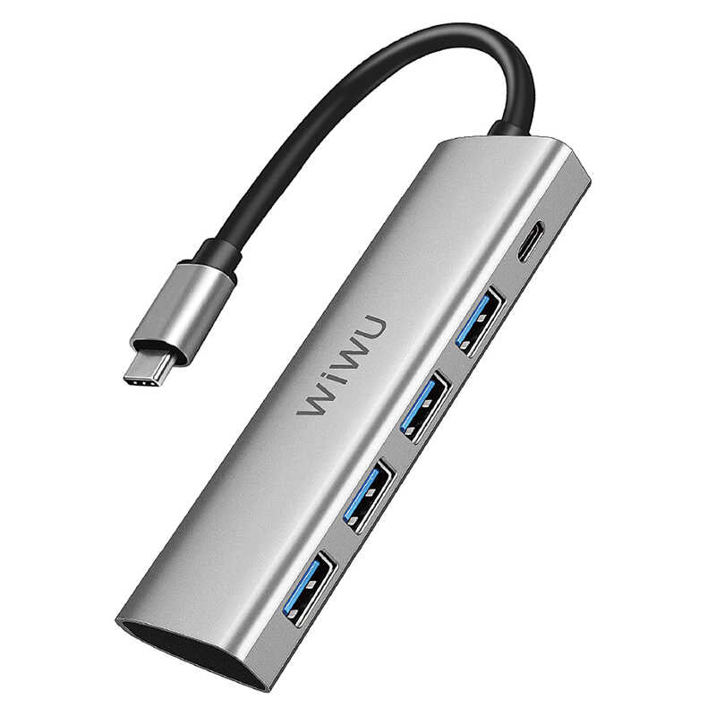 Wiwu Alpha 541P Type-C Hub Gray