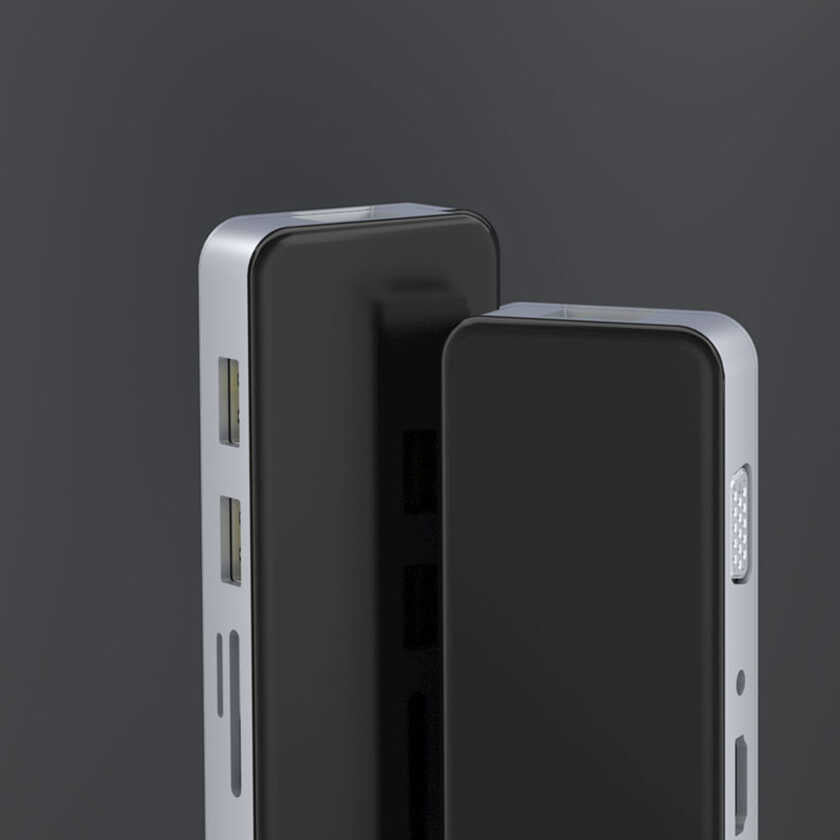 Wiwu Alpha 921HRT Lightning Hub Gray