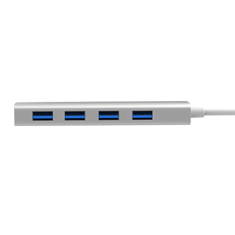 Wiwu Alpha A440 Type-C Hub Silver