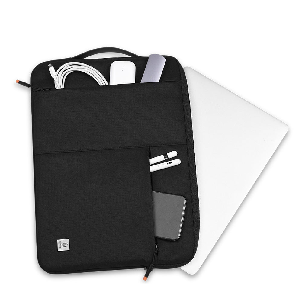 Wiwu Alpha Slim Sleeve 16 inç Su Geçirmez Laptop Çantası Siyah