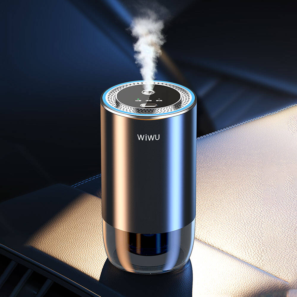 Wiwu AR-001 Air Humidifier and Purifier Smart Car Air Freshener Black