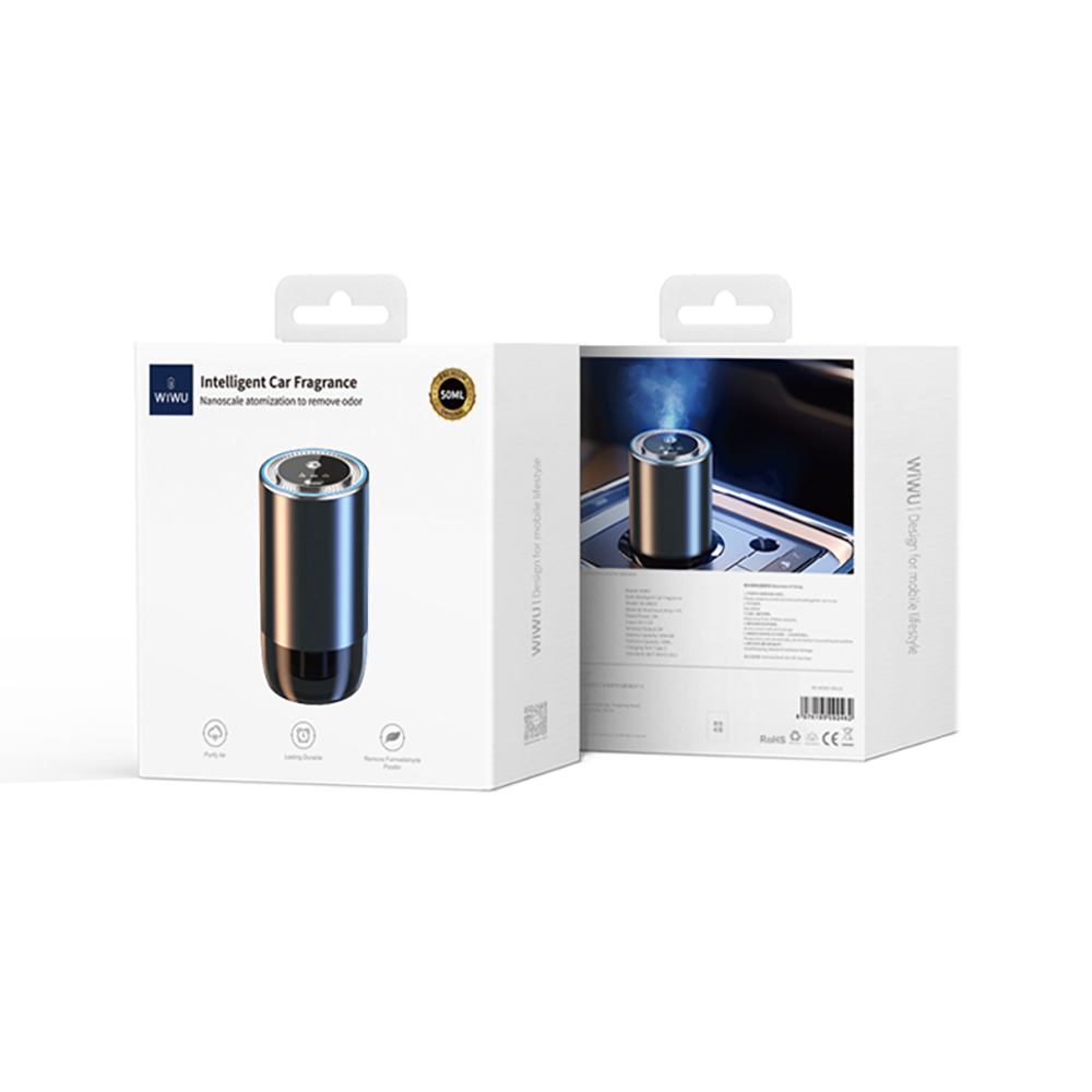 Wiwu AR-001 Air Humidifier and Purifier Smart Car Air Freshener Black