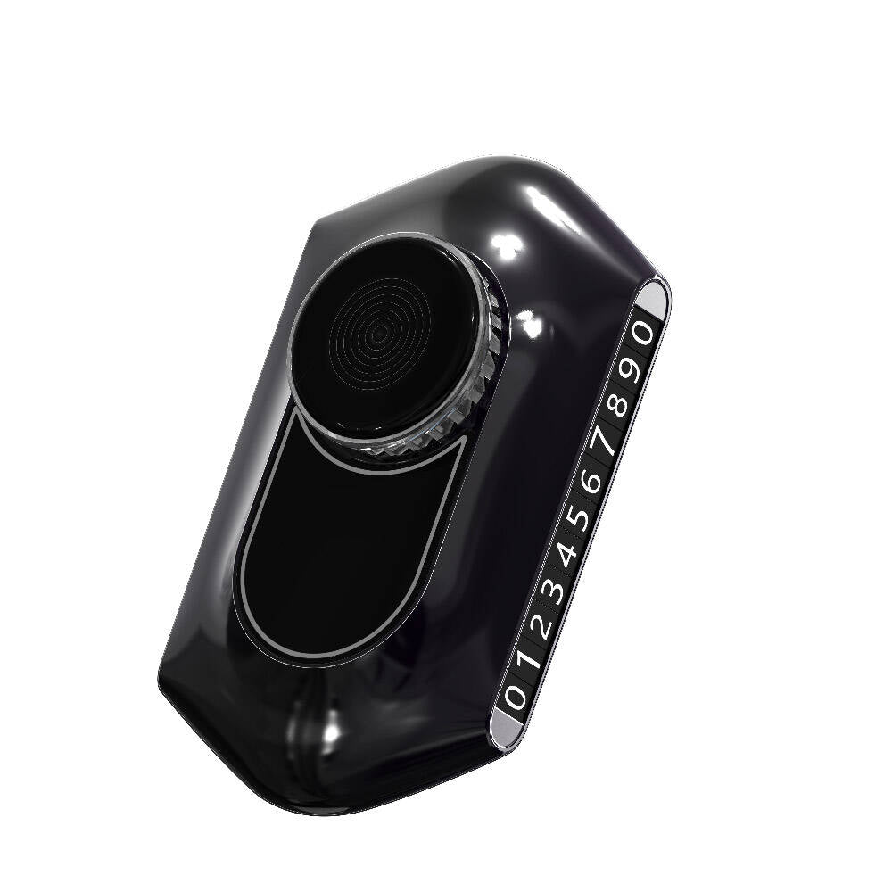 Wiwu AR-002 Solar Rotatable Aroma Therapy Scented Vehicle Parking Numberer Black