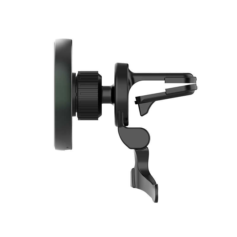 Wiwu CH-309 In-Car Magnetic Wireless Charging Phone Holder Ventilation Design Black