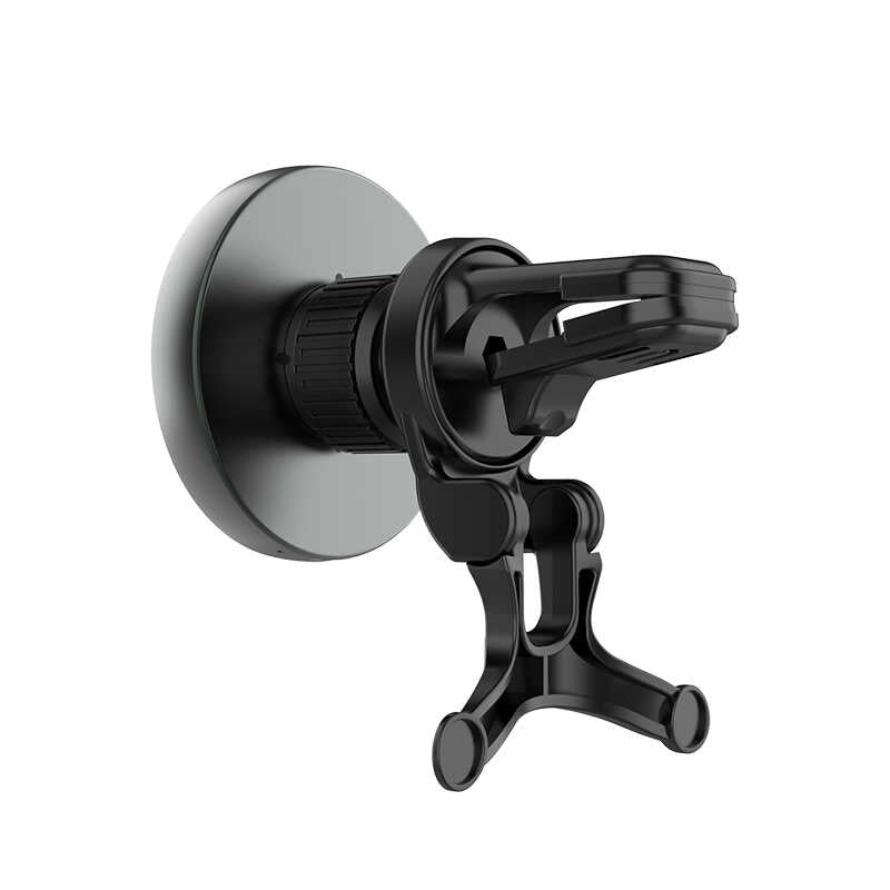 Wiwu CH-309 In-Car Magnetic Wireless Charging Phone Holder Ventilation Design Black
