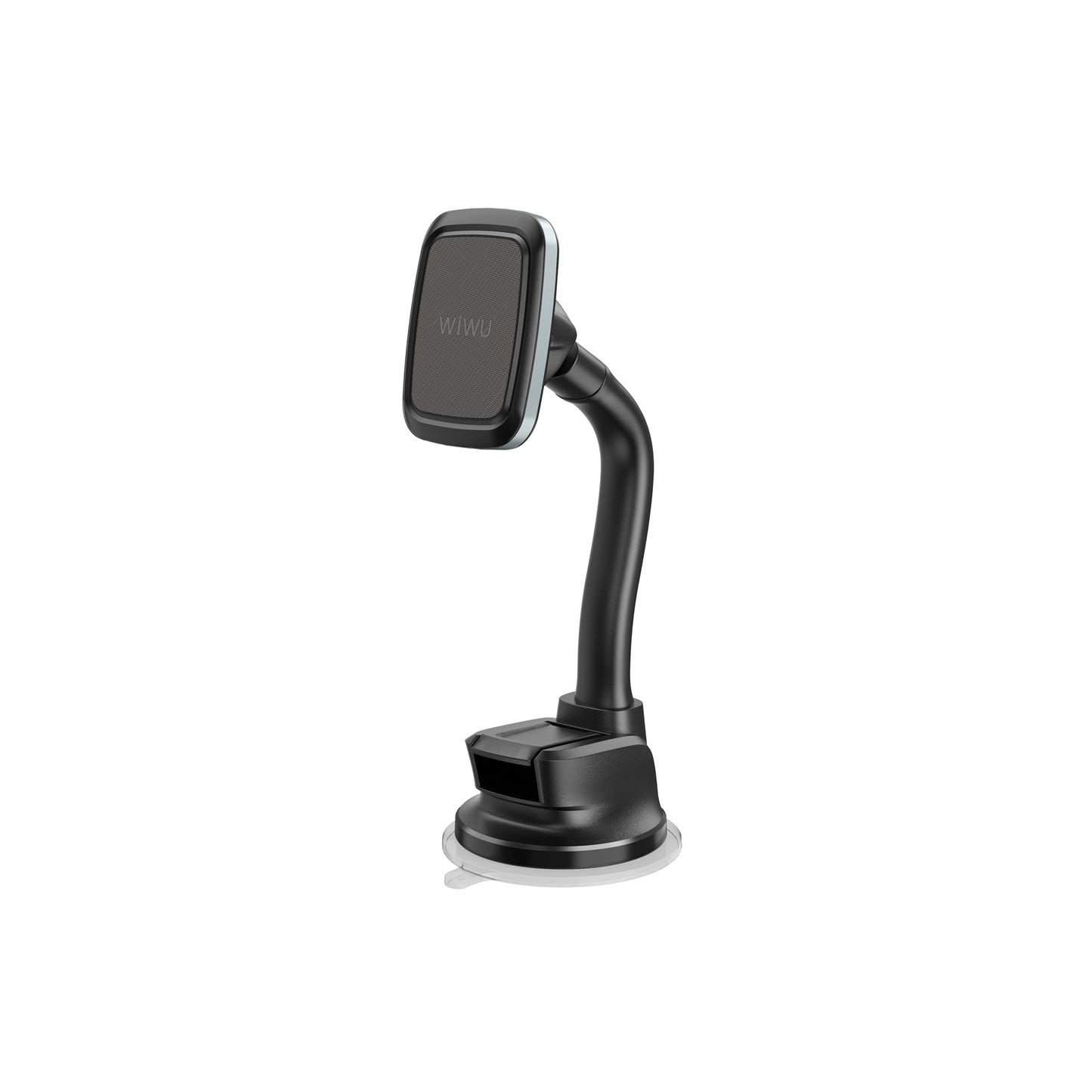 Wiwu CH018 Magnetic Flexible Spiral Suction Cup Design Car Phone Holder Black