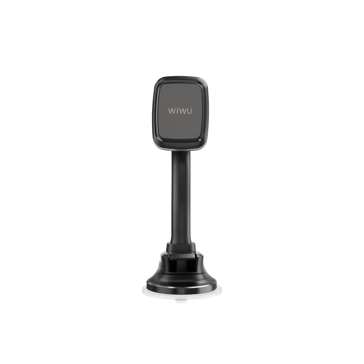 Wiwu CH018 Magnetic Flexible Spiral Suction Cup Design Car Phone Holder Black