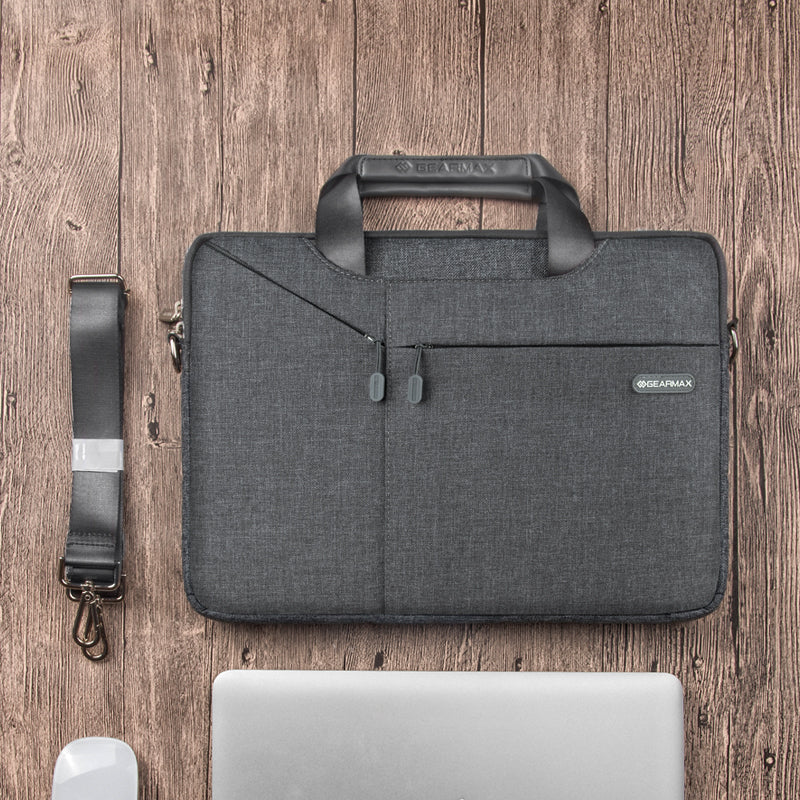 Wiwu City Commuter Serisi 13.3 inç Çapraz Vücut Askılı Laptop Çantası Siyah