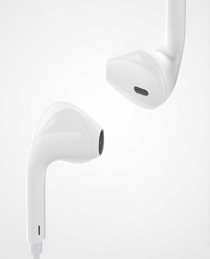 Wiwu Ear Zero Bluetooth Headphones White