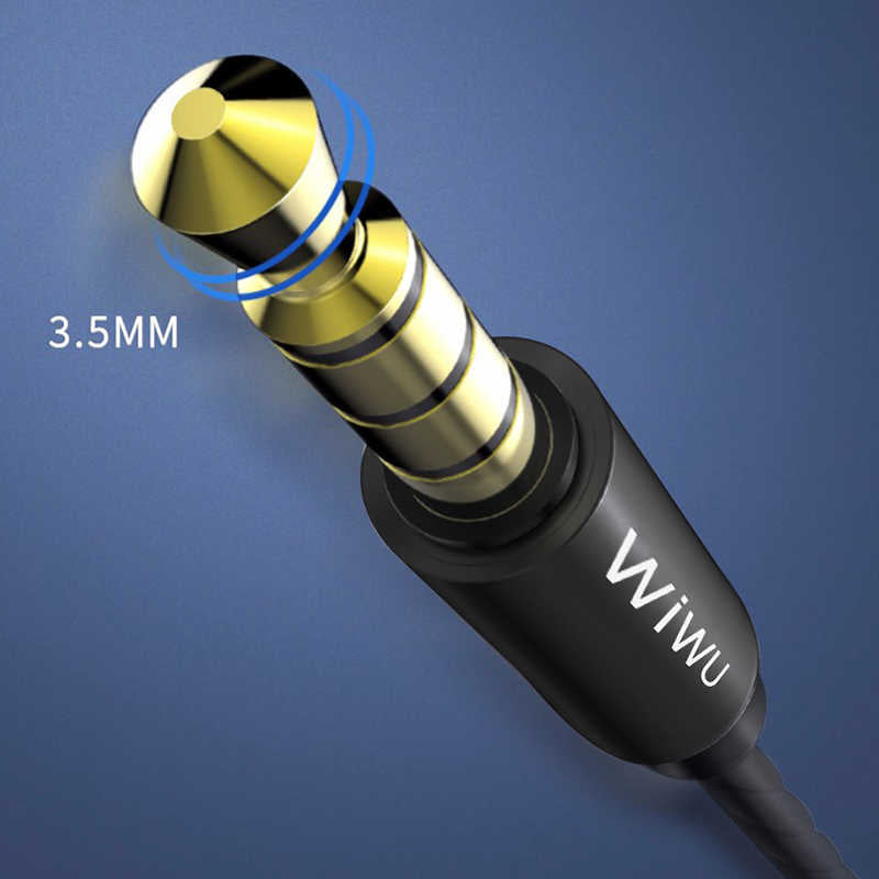 Wiwu Earbuds 102 3.5mm Headphones Black
