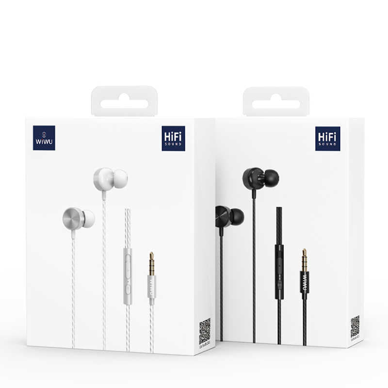 Wiwu Earbuds 102 3.5mm Headphones Black