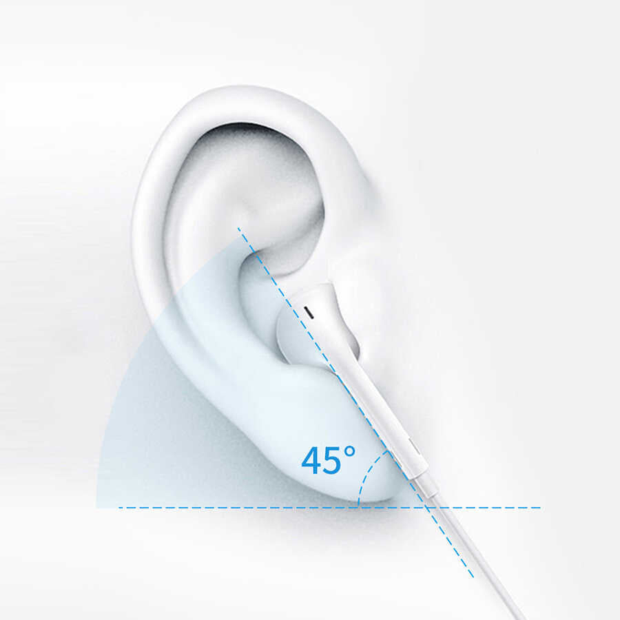 Wiwu Earbuds 302 Lightning Headphones White