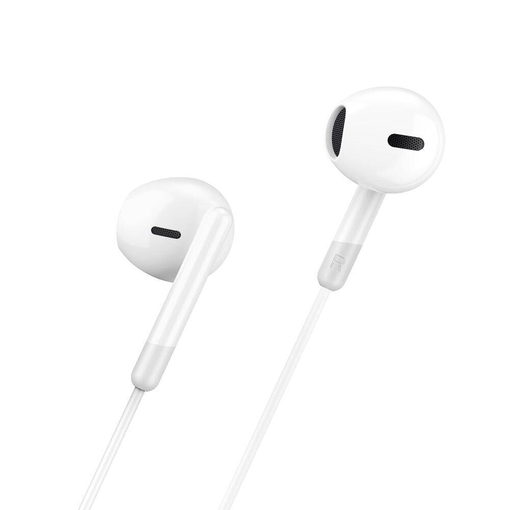 Wiwu EB314 Hi-Fi Sound Quality Type-C Earbud Headphones White